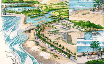 Surfers Point Park Managed Shoreline Retreat