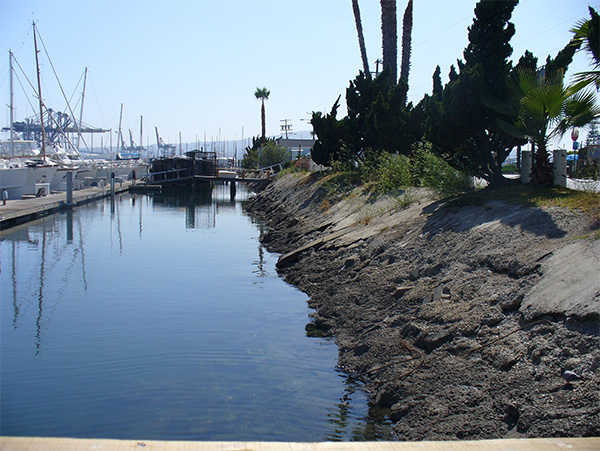 East Basin Cerritos Channel Marina Shoreline Repairs