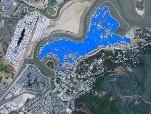 Las Gallinas Creek H & H Coastal Analysis